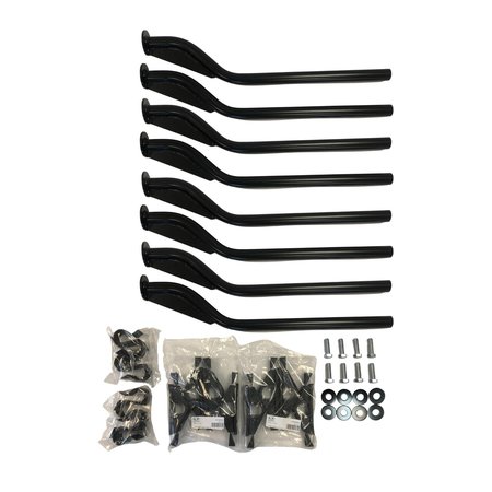 NATIONAL FLEET PRODUCTS Fender Mounting Kit for Refuse & Roll-off Tandem Fender Applications KIT6